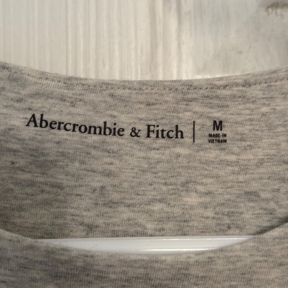 Grey Abercrombie & Fitch Sleeveless Bodysuit | M - Picture 2 of 3